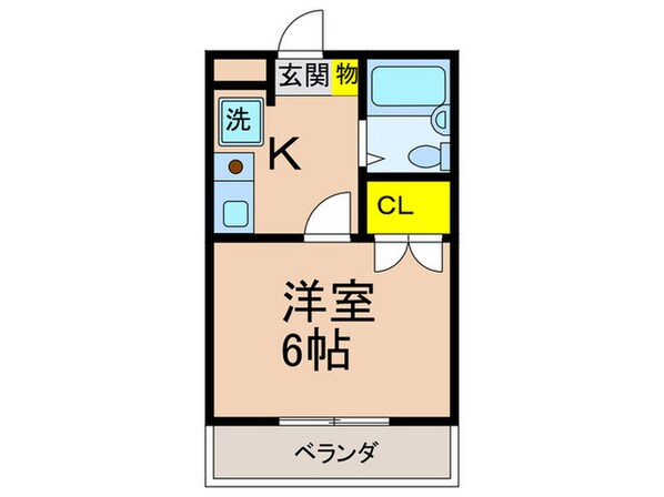 ハイツセントポ－リアの物件間取画像